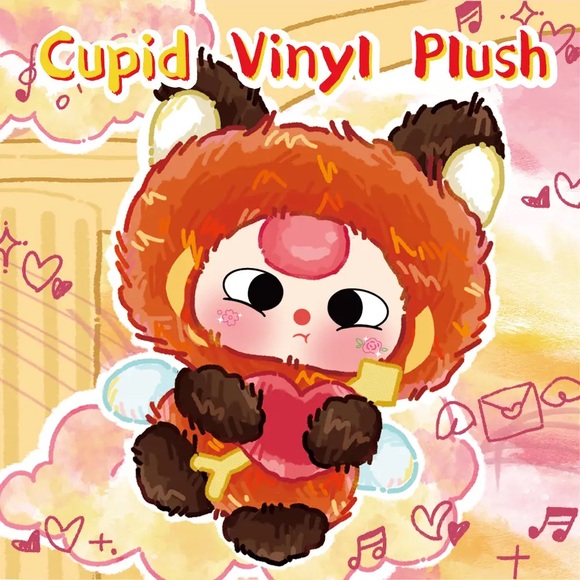 Baby Three Cupid Vinyl Plush Pendants Case - Picture 4 of 11